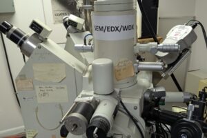 JEOL Scanning Electron Microscope (SEM) with LaB6 Source, SEI, BEI, EDX and Automated WDX Analysis
